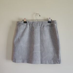 Christopher & Banks Prep Gingham Skort Size 14